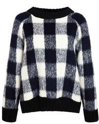 Sea Gingham Pullover Navy