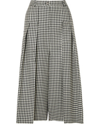 Black and White Gingham Culottes