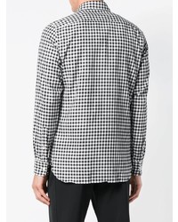 Z Zegna Diego Gingham Buttoned Shirt