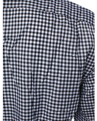 Kiton Gingham Button Up