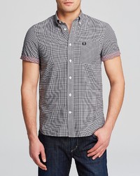 Fred Perry Classic Gingham Button Down Shirt Regular Fit