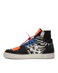 Off-White Black All Over Off Court 30 Sneakers