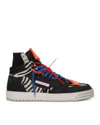 Off-White Black All Over Off Court 30 Sneakers