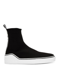 Givenchy Black And White V Sock Sneakers