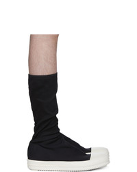 Rick Owens DRKSHDW Black Sock Sneakers