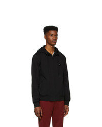 Dolce and Gabbana Black Scuro Zip Up Hoodie