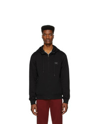 Dolce and Gabbana Black Scuro Zip Up Hoodie