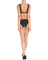 Zimmermann Striped Bandeau Bikini