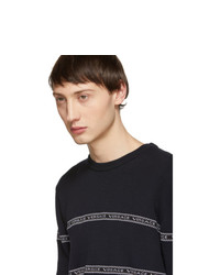 Versace Black Logo Sweater