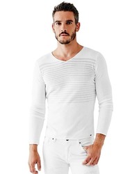 GUESS Dawson Long Sleeve Double Layer Sweater