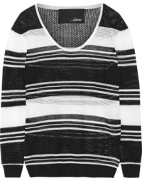 Line Fairfax Striped Open Knit N Blend Sweater