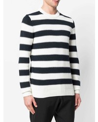 Theory Striped Crewneck Sweater
