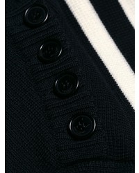 Saint Laurent Striped Fitted Sweater