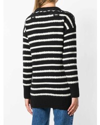 Ermanno Scervino Striped Knit Sweater