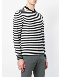 Ps By Paul Smith Striped Knit Sweater