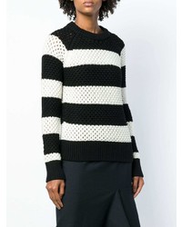 Proenza Schouler Striped Long Sleeve Sweater