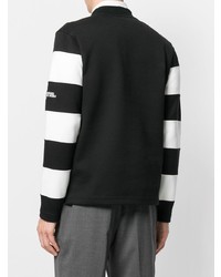 Calvin Klein 205W39nyc Striped Sleeve Sweatshirt