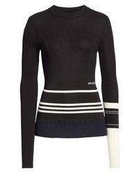 Calvin Klein 205W39nyc Varsity Stripe Colorblock Sweater