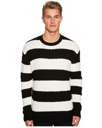 McQ Wide Stripe Sweater Sweater