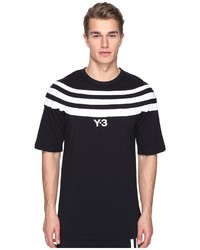 Yohji Yamamoto Adidas Y 3 By M 3 Stripe Short Sleeve Tee