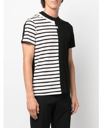 PMD Colour Block Striped T Shirt