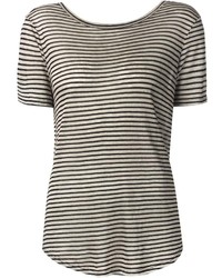 Enza Costa Striped T Shirt