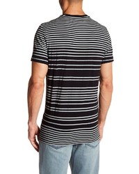 Kenneth Cole New York Striped Crew Neck Tee