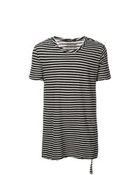 Ksubi Striped Print T Shirt