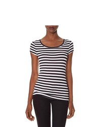 The Limited Striped Luxe Fit Scoopneck Tee