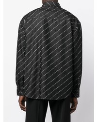 Karl Lagerfeld Long Sleeve Denim Shirt