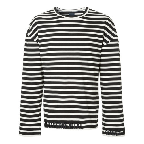 Juun.J Long Sleeve Stripe T Shirt, $611 | farfetch.com | Lookastic