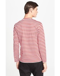 Comme des Garcons Play Stripe Long Sleeve T Shirt