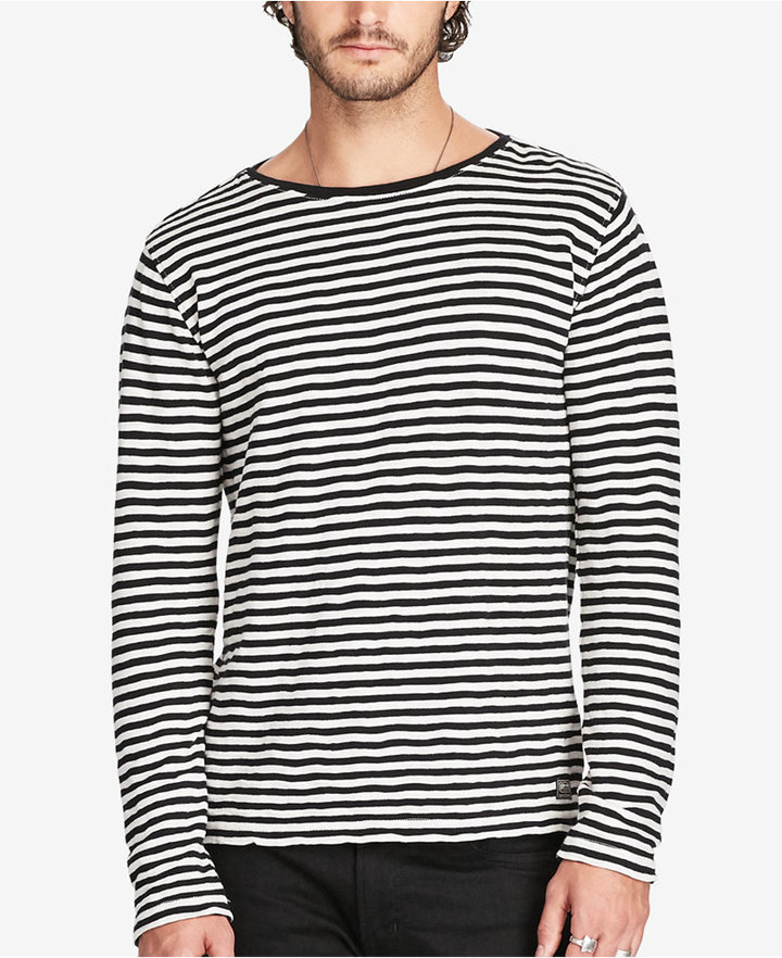 Denim & Supply Ralph Lauren Striped Long Sleeve T Shirt, $59
