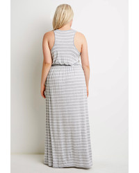 Forever 21 Plus Size Striped Maxi Dress