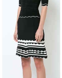 Yigal Azrouel Knitted Striped Dress