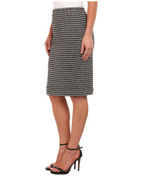Calvin Klein Striped Novelty Straight Skirt