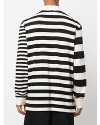 Isabel Marant Striped Long Sleeve Polo Shirt