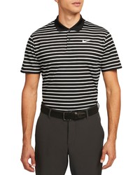 Nike Golf Dri Fit Victory Golf Polo In Blackwhite At Nordstrom