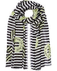 Marc by Marc Jacobs Striped Scarf