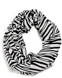 GUESS Zebra Print Infinity Scarf
