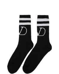 Valentino Black Garavani Vlogo Socks
