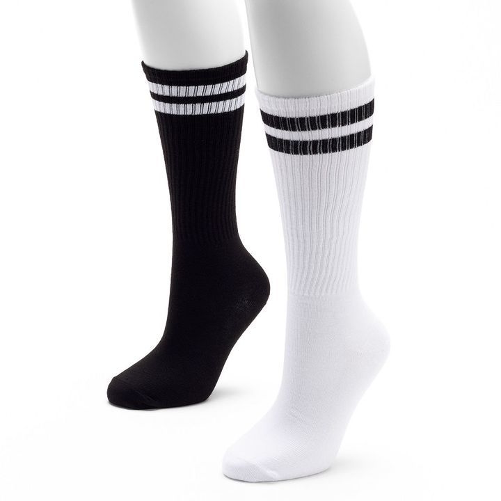 So 2 Pk Striped Knee High Socks, $10 | Kohl's | Lookastic