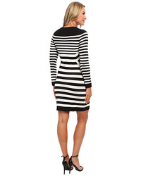 Calvin Klein Striped Sweater Dress