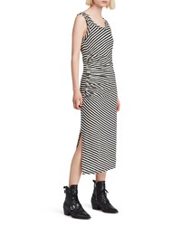 AllSaints Tina Stripe Midi Dress