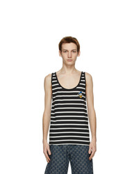 Gucci Black And White Disney Edition Donald Duck Tank Top