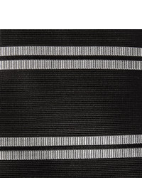 6cm Striped Silk Faille Tie