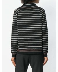 Phisique Du Role Striped Turtleneck Sweater