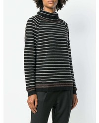 Phisique Du Role Striped Turtleneck Sweater