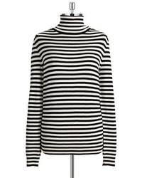 Calvin Klein Striped Turtleneck Sweater