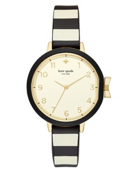 kate spade new york Park Row Silicone Watch